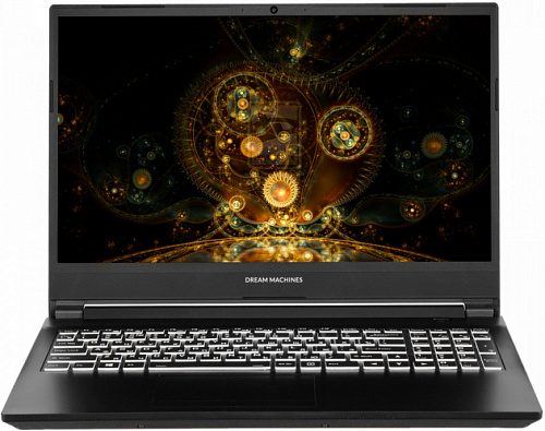 Ноутбук Dream Machines G1650-15RU72 15.6"(1920x1080 WVA 144Hz)/Intel Core i5 11400H(2.7Ghz)/8192Mb/512SSDGb/noDVD/Ext:nVidia GeForce GTX1650(4096Mb)