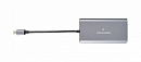Переходник [91-00015899] Kramer Electronics [KDOCK-3] USB 3.1 тип C вилка на HDMI розетку, DisplayPort розетку, Ethernet розетку. Есть разъемы для кар