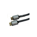 Кабель аудио-видео LAZSO WH-111-B HDMI (m)/HDMI (m) 1м. Позолоченные контакты черный (WH-111(1M)-B)