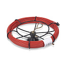 Cabeus Pull-S2-3,5-25m Устройство для протяжки кабеля мини УЗК в металлической кассете тип №2, 25м (стальной пруток в полиэтиленовой оболочке, диаметр