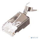 Коннектор Lanmaster (TWT-PL45/S-8P8C-6A) FTP кат.6A RJ45 (упак.:100шт)