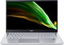 Ультрабук Acer Swift 3 SF314-43-R63K Ryzen 5 5500U 8Gb SSD256Gb AMD Radeon 14" IPS FHD (1920x1080) noOS silver WiFi BT Cam (NX.AB1ER.00N)