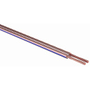 Rexant 01-6208-3-10 Кабель акустический, 2х2.50 мм2, прозрачный BLUELINE, 10 м.