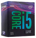 CPU Intel Core i5-9400F (2.9GHz/9MB/6 cores) LGA1151 BOX, TDP 65W, max 128Gb DDR4-2666, BX80684I59400FSRF6M