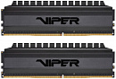 Память DDR4 2x16Gb 3600MHz Patriot PVB432G360C8K Viper 4 Blackout RTL Gaming PC4-28800 CL18 DIMM 288-pin 1.35В с радиатором Ret
