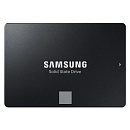 Твердотельный накопитель SSD 2.5" 250GB Samsung 870 EVO Client SSD MZ-77E250B/AM SATA 6Gb/s, 560/530, IOPS 98/88K, MTBF 1.5M 3D NAND TLC, 512MB, 150TB