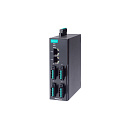 4-портовый преобразователь Modbus RTU/ASCII (RS-232/422/485) в Modbus TCP в промышленном исполнении с изоляцией 2 кВ, разъем последовательного интерфе