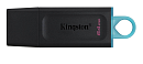 Kingston Flash Drive 64GB USB3.2 Gen 1 DataTraveler Exodia (Black + Teal)