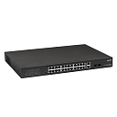 Коммутатор (4085) SKAT PoE-24E-2G-2S коммутатор PoE Plus, мощность 400Вт, порты:24-Ethernet, 2-Uplink, 2-SFP