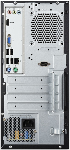 ПК Acer Veriton ES2740G Intel Core i3 10100(3.6Ghz)/8192Mb/1000+256SSDGb/noDVD/Int:Intel UHD Graphics/war 3y/10.2kg/black/Linux + проводные USB