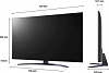 Телевизор LED LG 55" 55NANO766QA.ARUB синяя сажа 4K Ultra HD 60Hz DVB-T DVB-T2 DVB-C DVB-S DVB-S2 USB WiFi Smart TV