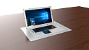 [WR-15FLS Touch (silver)] Немоторизованный складной монитор Falcon Secure Wize Pro 15,6", изготовлен из сверхпрочного материала, прикручивается к пове