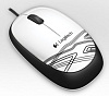 Мышь Logitech M105 белый оптическая (1000dpi) USB (2but)