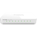 Коммутатор D-LINK Коммутатор/ DGS-1008A Unmanaged Switch 8x1000Base-T, plastic case