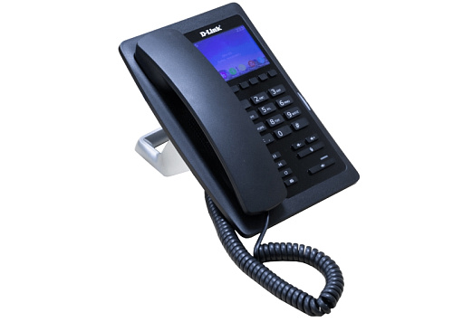 IP-телефон/ DPH-200SE VoIP PoE Phone, 100Base-TX WAN, 100Base-TX LAN, color LCD, w/o power adapter