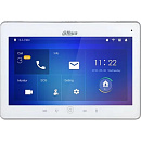 DAHUA DHI-VTH5241DW-S2 Монитор видеодомофона IP 10-дюймовый, возможность просмотра IP камер, белый, ёмкостной сенсорный экран, поддержка micro-SD до 3
