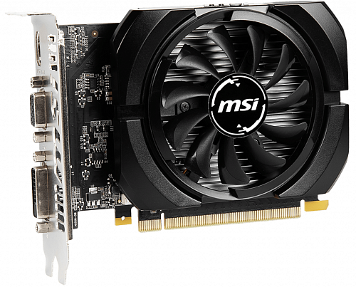 Видеокарта/ VGA MSI NVIDIA GeForce GT 730 4GB, DDR3/64-bit, PCIe 2.0, 1xD-Sub, 1xDVI-D, 1xHDMI 2.0, 2-slot