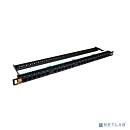 Патч-панель LANMASTER компактная 24 порта, UTP, кат.5E, 0.5U (LAN-PPC24U5E)