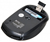 Мышь Оклик 455MW черный оптическая (1600dpi) беспроводная USB для ноутбука (6but)