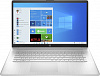 ноутбук hp 17-cp0135ur ryzen 5 5500u 16gb ssd512gb amd radeon 17.3" ips fhd (1920x1080) windows 11 home silver wifi bt cam