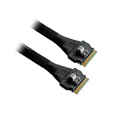 Кабель Amphenol RSL74-7650 Slimline SASx8 (SFF8654) -to- Slimline SASx8 (SFF8654) , 67CM (C5454)