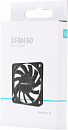 Вентилятор Deepcool XFAN 60 60x60x12mm черный 3-pin 4-pin (Molex)24dB 30gr Ret