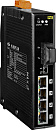Коммутатор 4 x PoE 10/100BaseTX, 1 x 10/100BaseFX, многомод, разъем SC, питание 24 В