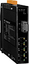 Коммутатор 4 x 10/100BaseTX, 1 x 10/100BaseFX, одномод, разъем SC, дальность передачи - до 60 км