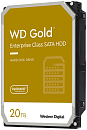 Жесткий диск WD Жесткий диск/ HDD SATA3 20Tb Gold 7200 512mb 1 year warranty