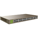 Коммутатор IP-COM G1050F Коммутатор неуправляемый, 48 портов 48x1 Гбит/с, SFP 2x1 Гбит/с, установка в стойку, металлический корпус