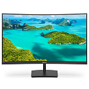 23,6" Philips 241E1SCA изогнутый 1920x1080 75 Гц VA LED 16:9 4ms VGA HDMI 20M:1 3 000:1 178/178 250cd Tilt Speakers Black
