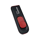 Флэш-накопитель USB2 8GB BLACK/RED AC008-8G-RKD ADATA