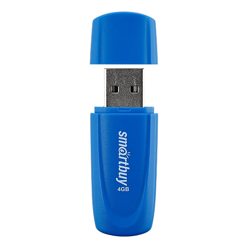 Smartbuy USB Drive 4GB Scout Blue (SB004GB2SCB)