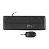 Клавиатура + мышь Оклик S650 клав:черный мышь:черный USB Multimedia (1875246)