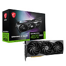 Видеокарта MSI RTX4070 SUPER GAMING X SLIM 12GB GDDR6X 192bit 3xDP HDMI 3FAN RTL