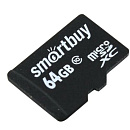 Micro SecureDigital 64Gb Smartbuy 64GB Class 10 (без адаптера) LE