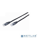 Патч-корд Bion [BPC-U5E101-5M-BK] U/UTP, Cat.5e, AWG 26 (7/0,16мм), CCA, многожильный, PVC, 5м, черный