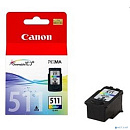 Canon CL-511 2972B007 Картридж для PIXMA MP240, PIXMA MP260, PIXMA MX320, PIXMA MX330 EMB, Цветной, 244стр., 9 мл. (2972B009)
