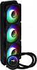 Система водяного охлаждения Aerocool Mirage L360 ARGB Soc-AM5/AM4/1151/1200/2066/1700 черный 4-pin 20-27dB Al+Cu 550W 1350gr Ret (MIRAGE L360 BK)