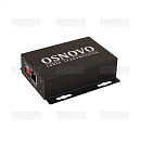 Удлинитель Ethernet+PoE OSNOVO E-PoE/1A PoE удлинитель 10M/100M Fast Ethernet на 400м (до 30W). Увеличение расстояния передачи данных + питание на 100