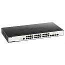 Коммутатор D-Link SMB D-Link DGS-3000-28L/B1A Управляемый L2 с 24 портами 10/100/1000Base-T и 4 портами 1000Base-X SFP