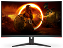 31,5" AOC C32G2AE/BK Curved 1920x1080 165Гц VA WLED 16:9 1ms D-Sub 2*HDMI DP 3000:1 80M:1 178/178 250cd 2*Speakers5W HAS Swivel Pivot Tilt Black/Red