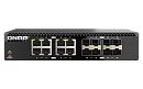 Коммутатор неуправляемый 10 Гбит/с с 8 портами RJ-45 и 8 портами 10 Гбит/с SFP+.
