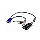 Модуль удлинителя, SVGA+KBD+MOUSE USB 2.0+AUDIO, 50 метр., для подкл. комплекта перключат. KN2124v/KN2140v/KN4124v/KN4140v, макс.разреш. 1600х1200, R