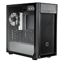 Корпус MINITOWER MicroATX MiniATX W/PSU 1x120mm Fan предустановлен ELITE 300 черный с боковым окном E300-KG5N-S00 COOLER MASTER