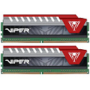 Модуль памяти PATRIOT Viper Elite Gaming DDR4 Общий объём памяти 16Гб Module capacity 32Гб Количество 2 2400 МГц Множитель частоты шины 15 1.2 В серый