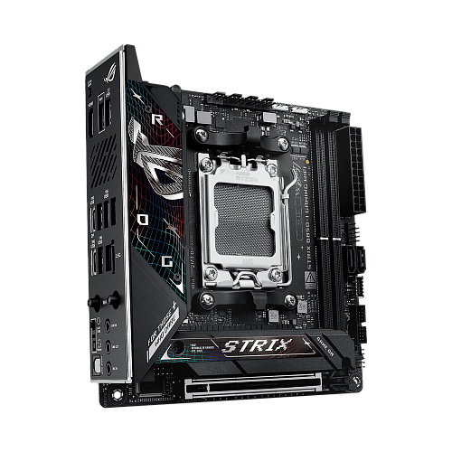 Материнская плата ASUS ROG STRIX B850-I GAMING WIFI AM5 mini-ITX 2xDDR5 PCIEx16 2xM.2 2xUSB-C HDMI 2.5GLAN WIFI 7