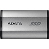 Накопитель A-DATA Твердотельный накопитель/ ADATA External SSD SD810, 4000GB, Type-C, USB 3.2 Gen2х2, up to R/W 2000/2000 MB/s, 72.7x44x12.2mm, Silver (5 лет)