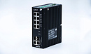 Управляемый коммутатор c 8 портами PoE 10/100/1000Base-T(X) (разъем RJ45), 2 Combo-портами (10/100/1000BaseTX или 100/1000BaseSFP)