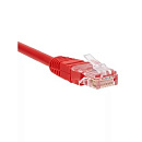 Патчкорд литой "Telecom" UTP кат.5е 5,0м красный